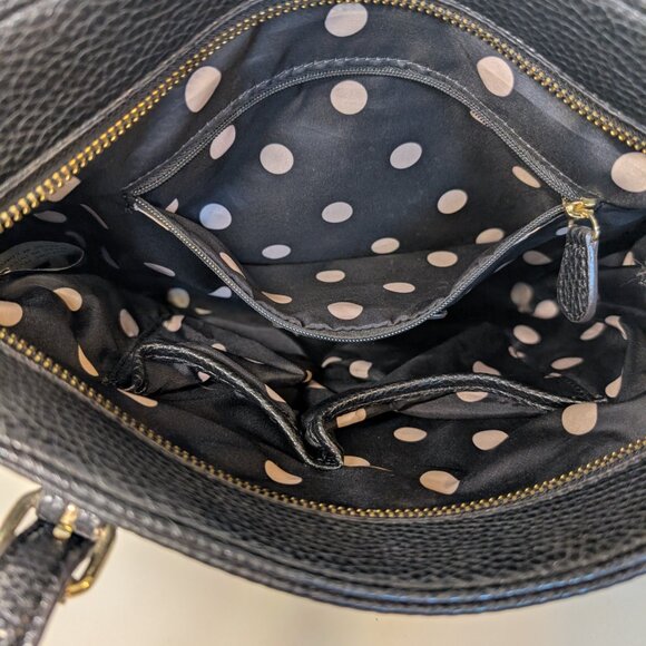 Vintage AK Anne Klein Soft Leather Black Purse - Picture 3 of 11